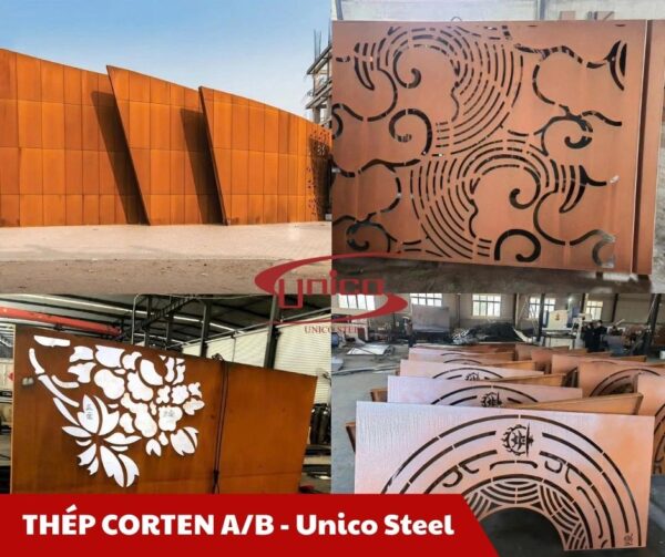 Thép Corten - Unico Steel
